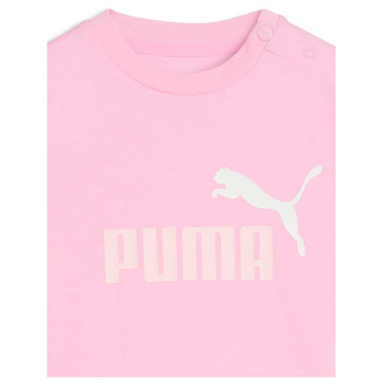 Puma Βρεφικό σετ Minicats Essentials Tee and Shorts Set